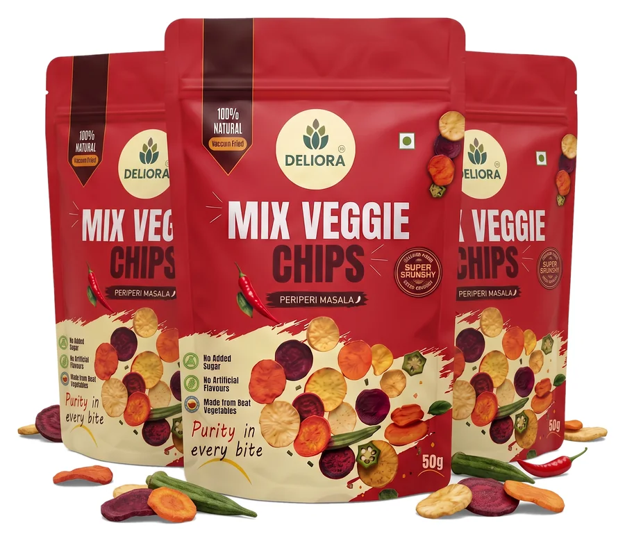 Mix Veggie Chips Combo of 3